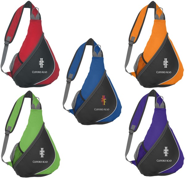JH3417 Sling Backpack With Custom Imprint